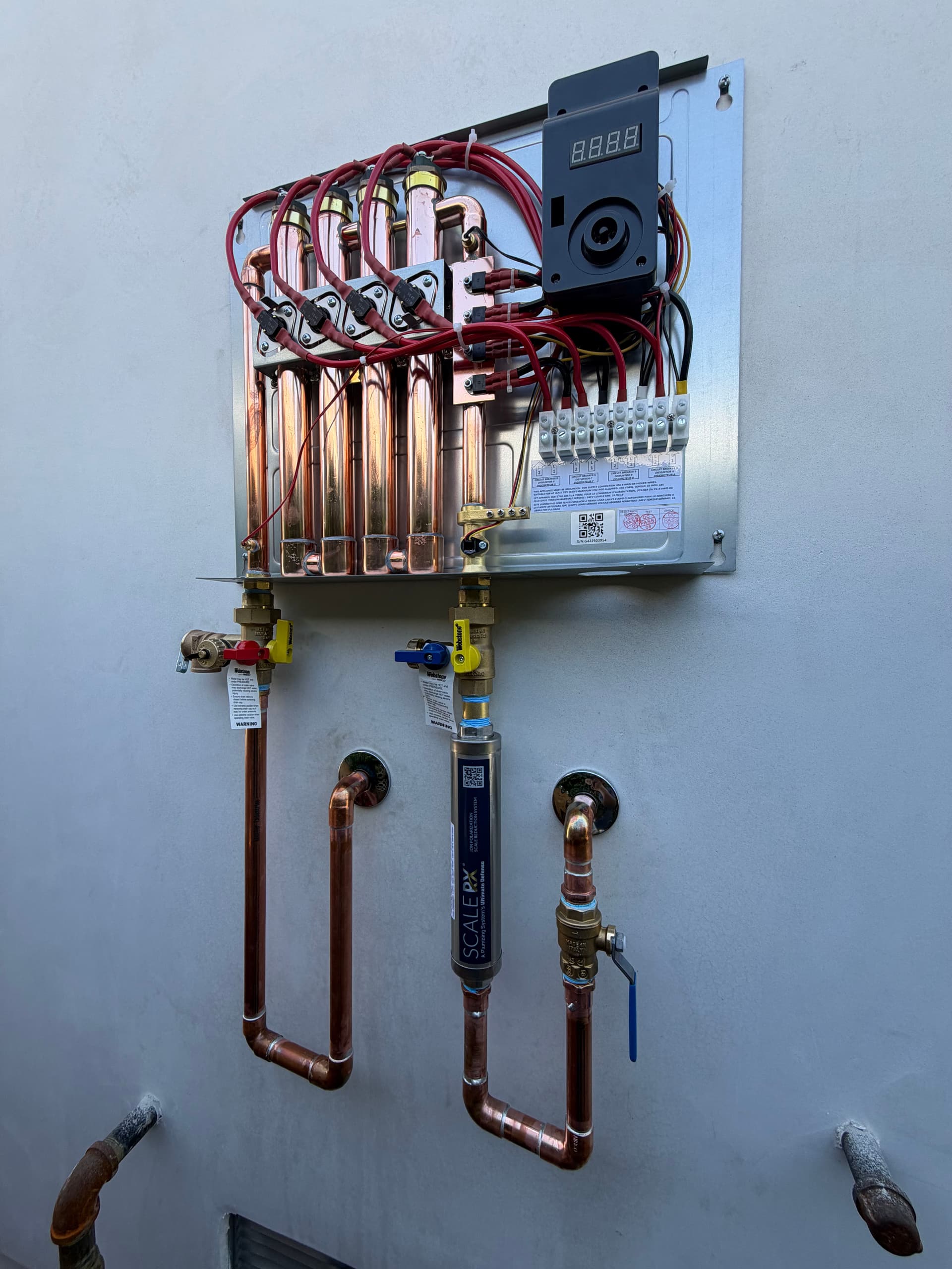 Gallery photos for Electric Tankless Water Heater Installation for a New ADU: Image #2